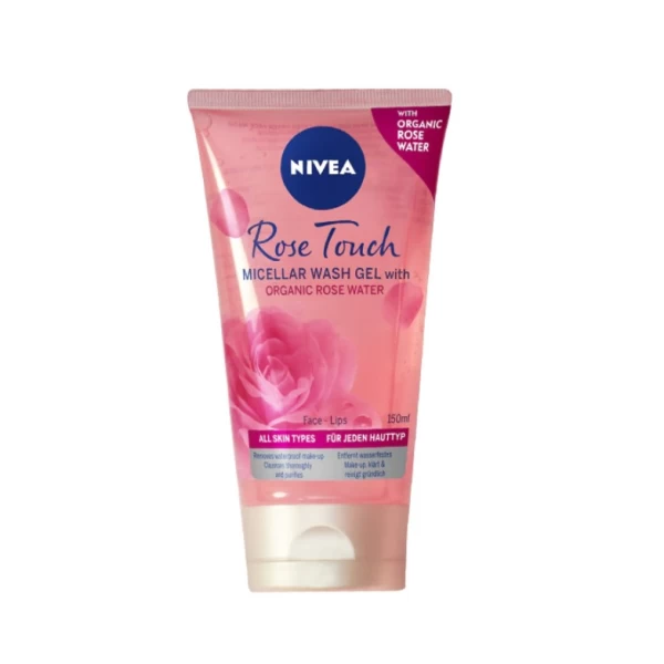 Nivea Gel de Curatare Rose Touch cu apa Trandafir 150 ml - image 1