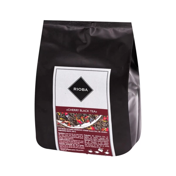 Rioba Ceai infuzie negru visina 250 gr - image 1