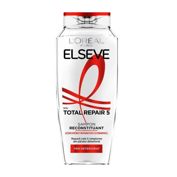 L'Oreal Paris Elseve Total Repair 5 шампунь для поврежденных волос, 400 мл - image 1