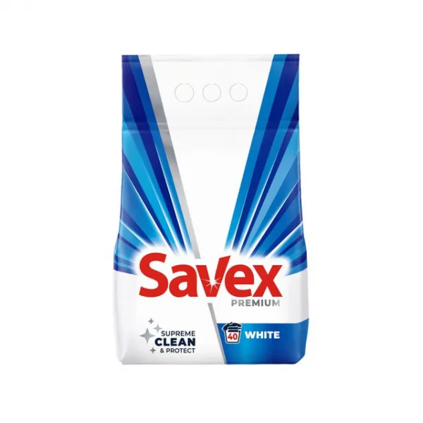 Savex Стиральный порошок 4 kg 2in1 White - image 1