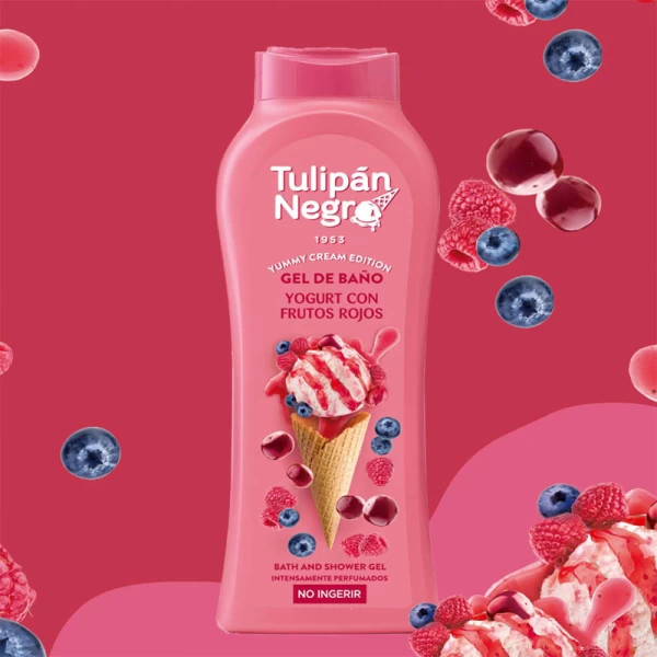 Tulipan Negro Gel de dus 650 ml Yogurt - image 2