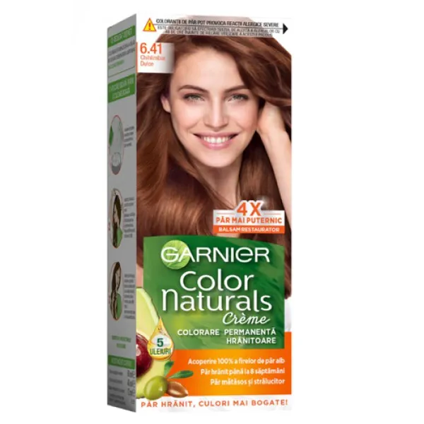 Garnier Color Naturals Vopsea de par 6.41 Chihlimbar Dulce - image 1