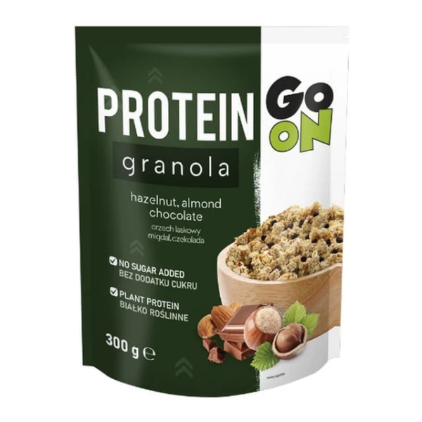 Go On Protein Granola цельнозерновые хлопья с шоколадом и орехами 300 г - image 1