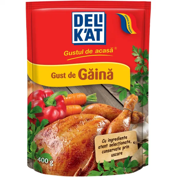 Приправа вкус курицы Delikat, 400гр - image 1
