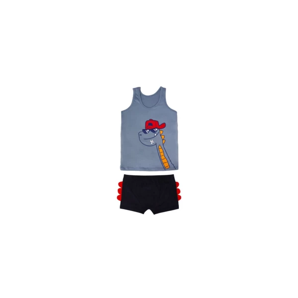 Domi Kids Set Maiou si Boxeri pentru baieti 3-4 ani, 64500 - image 2