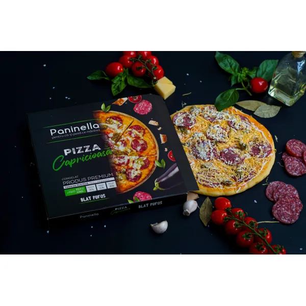 Paninella Pizza Capricioasa cu branza de oi 320g - image 2