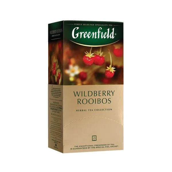 Greenfield Ceai Wildberry Roibos 25p х 1,5g - image 1