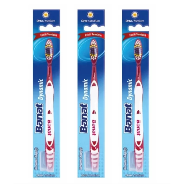 Banat зубная щетка Dynamic средняя - image 2