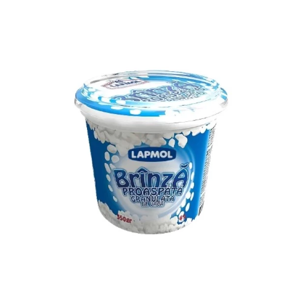 Гранулированный творог Lapmol 4%, 350 г - image 1