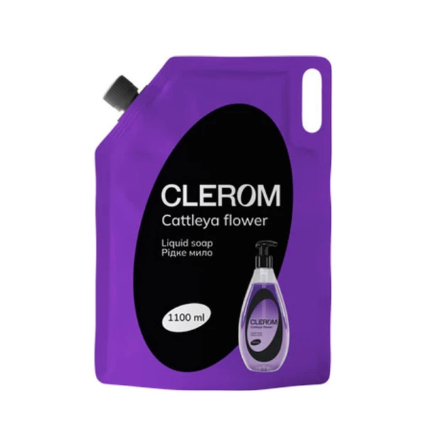 Clerom Жидкое мыло Cattleya flower запаска 1100мл - image 1