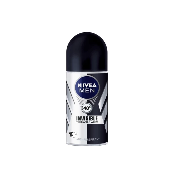 Nivea Men Дезодорант roll-on Black & White Power 50 мл - image 1