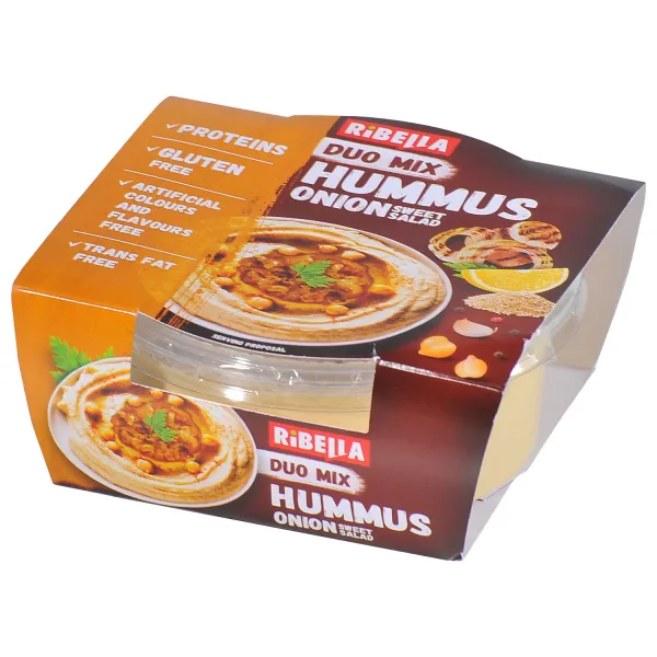 Ribella Humus cu ceapa caramelizata 200g - image 1