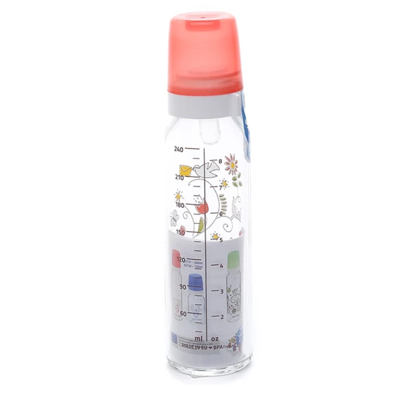 Biberon din sticla cu desen 220ml, 42/201 - image 2