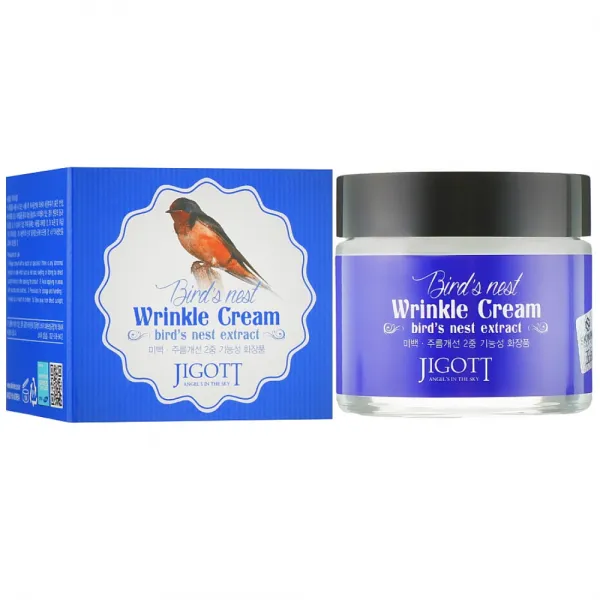 Jigott Cream Bird's nest Wrinkle 70ml - image 1