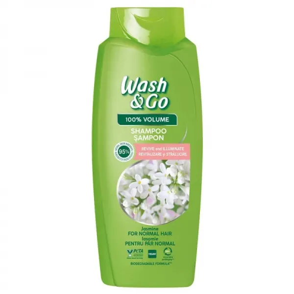 Wash&Go Sampon 675ml cu extract de Iasomie - image 2