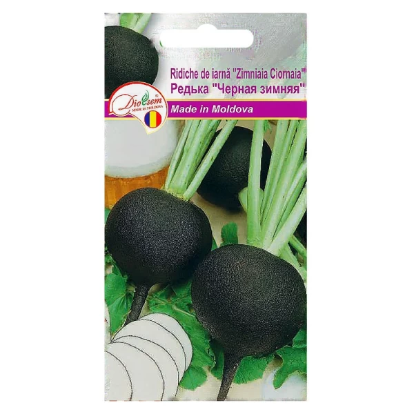 Seminte Ridiche de iarna Zimniaia Ciornaia 3gr - image 1
