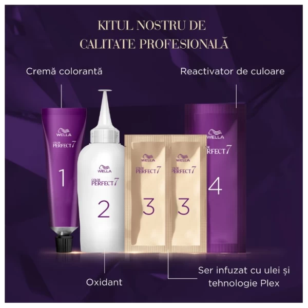 Wella Color Perfect Vopsea Saten Rece 4/15 - image 5