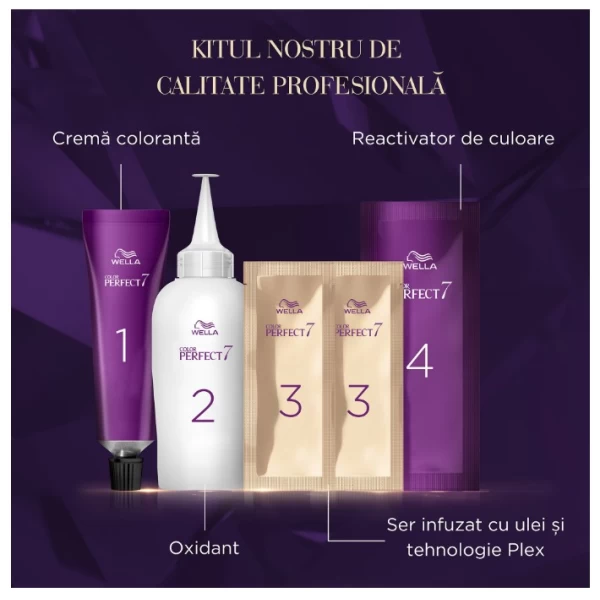 Wella Color Perfect Vopsea Blond Inchis 6/0 - image 3