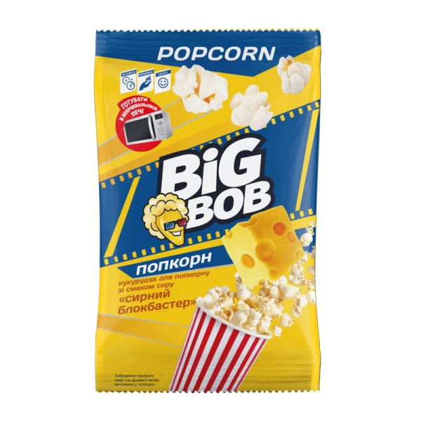 Popcorn BIG BOB 90g Cascaval - image 1
