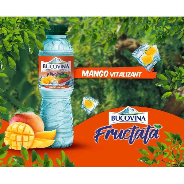 Bucovina Apa aromatizata mango 1,5l - image 3