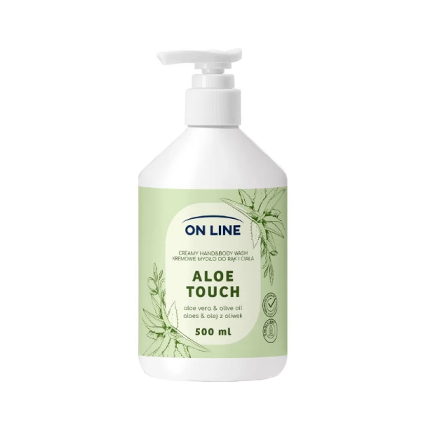 On Line sapun lichid 500ml Aloe Vera si Masline - image 1