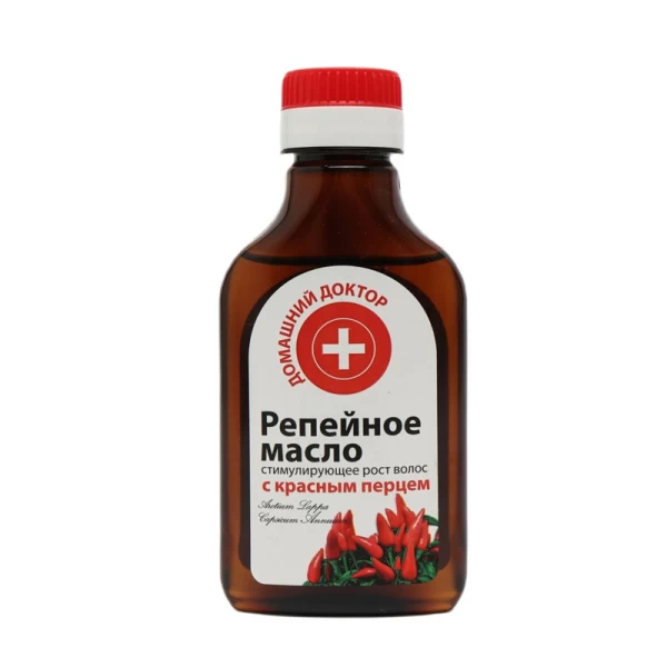Домашний Доктор Репейное масло стимулирующее рост волос 100 мл - image 1