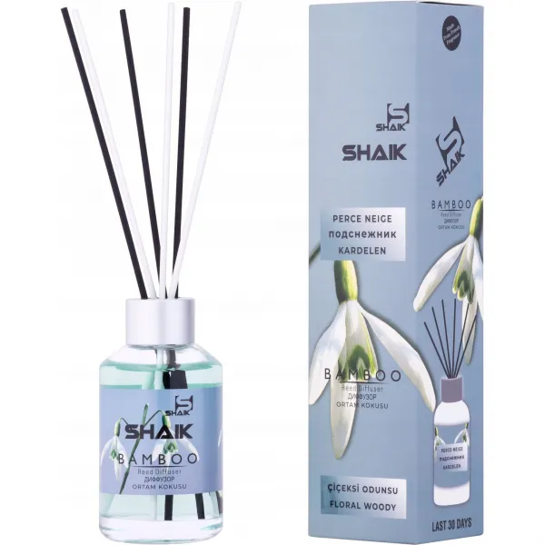 Shaik Odorizant de camera cu betisoare 100ml Floral Woody - image 1