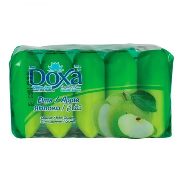 Doxa Твердое мыло Экопак 5х60гр. Яблоко - image 1