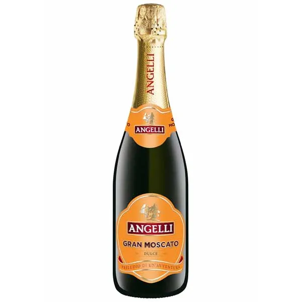 Вино игристое ANGELLI Gran Moscato сладкое 0,75л - image 1