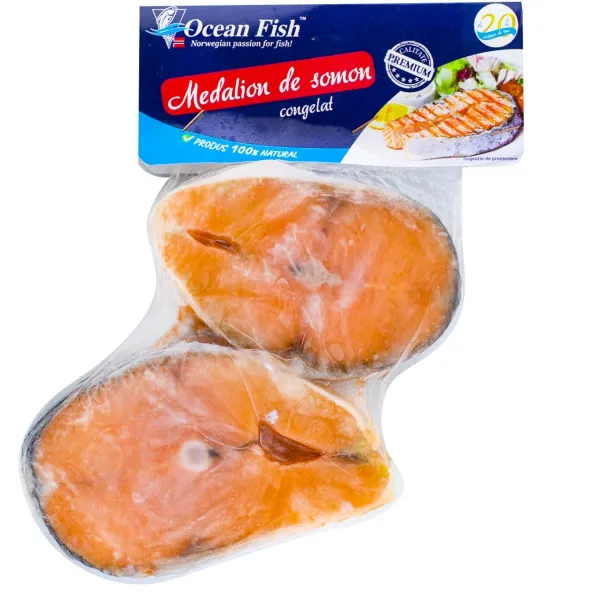 Golden Fish Лосось кусочки 500гр - image 1