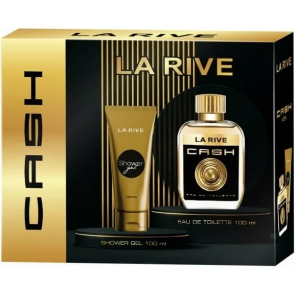 Set La Rive Man Cash (apa de toaleta100ml+gel de dus 100ml) - image 1