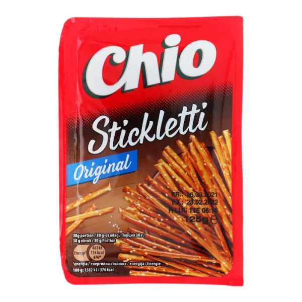 Соломка Chio Stickletti соленая 100 г - image 1