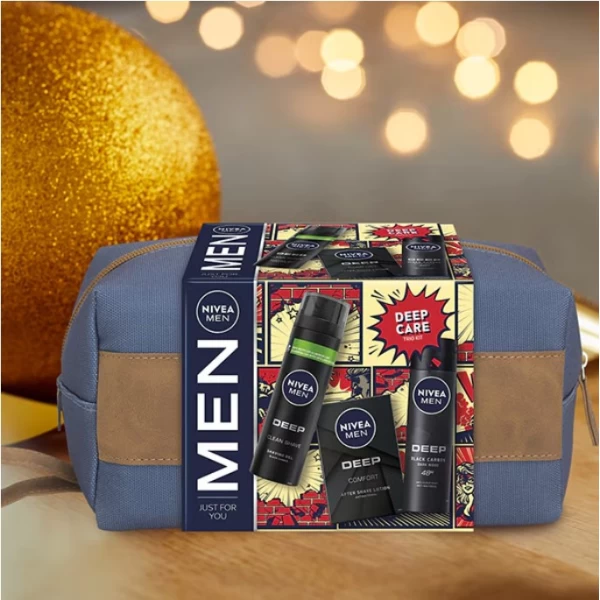 Подарочный набор 2026 NIVEA Men Deep Trio Bag - image 2