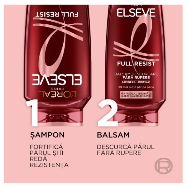 L'Oreal Elseve Full Resist укрепляющий шампунь, для ломких и склонных к выпадению волос, 400 мл - image 5