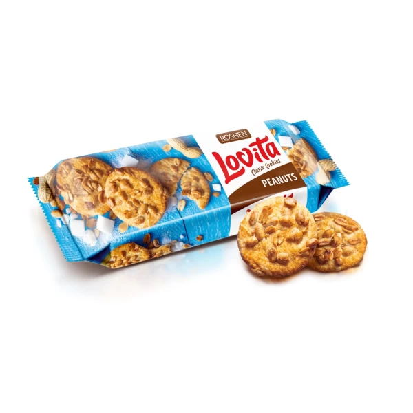 Biscuiti Roshen Lovita Classic arahide 150g - image 2