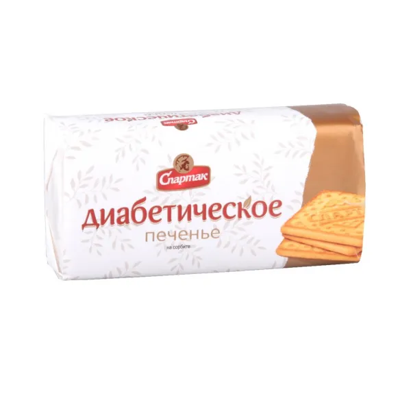 Biscuiti SPARTAK cu sorbitol 100g - image 2