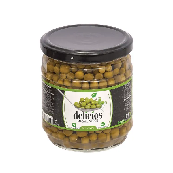 Delicios Conservatie Mazare verde 430 ml - image 1