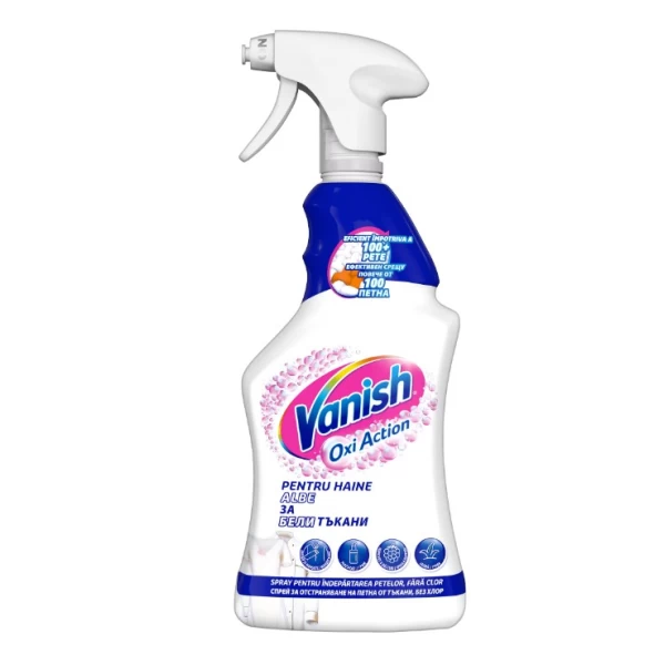 Vanish Oxi Action White 500мл Спрей для выведения пятен - image 1