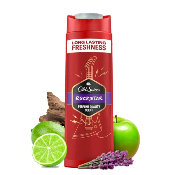 Old Spice Gel de dus Rockstar 400 ml - image 2