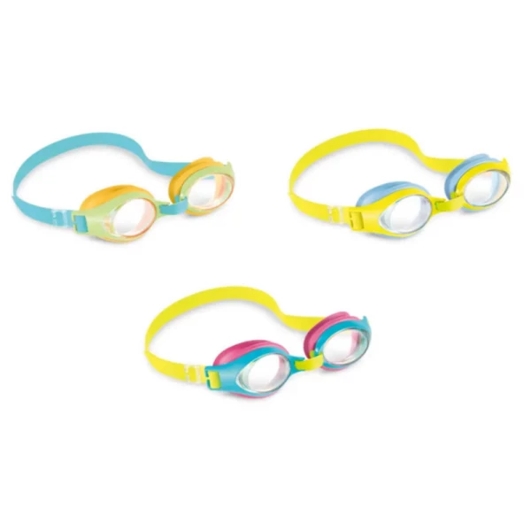 Ochelari de înot Junior, 3 culori, 3–8 ani, Intex (55611) - image 2