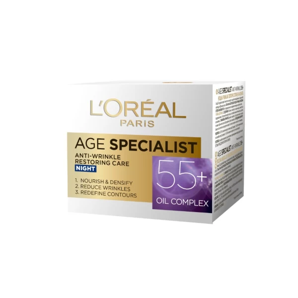 L'Oreal Crema antirid de noapte pentru fata Age Specialist 55+ - image 1