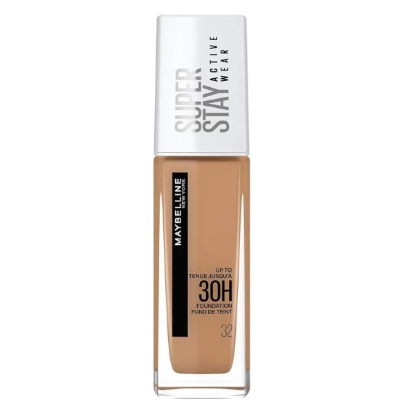 Fond de ten cu acoperire ridicata SuperStay 30H Active Wear, 32, 30 ml, Maybelline - image 1