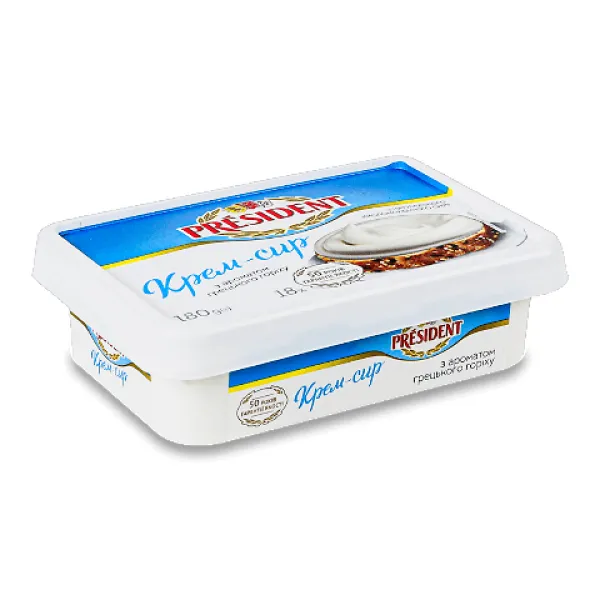 Crema de branza termizata President 18% 180g - image 3