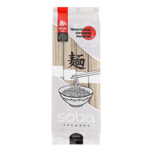 Hokkaido Club Лапша Cоба 300г - image 1