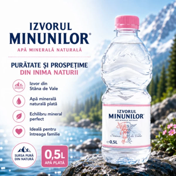 Вода Izvorul Minunilor, 500 мл, не газированная - image 2