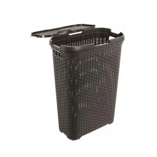 Cos pentru rufe NATURAL STYLE 40 L Maro - image 2