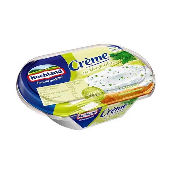 Hochland Crema de branza proaspata cu verdeata 200g - image 2
