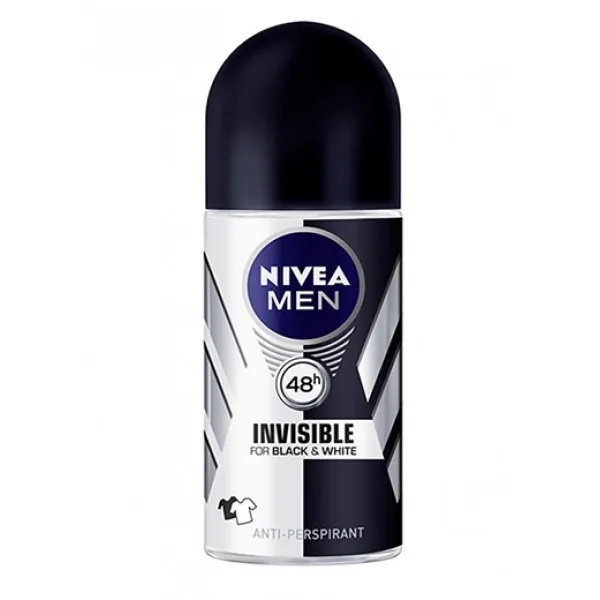 Nivea Men Дезодорант roll-on Black & White Power 50 мл - image 2