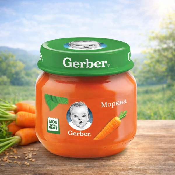 Gerber Piure din morcov 80gr - image 2