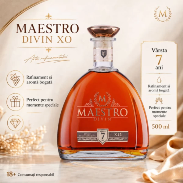 Divin Maestro 7 ani XO, 0,5L - image 2
